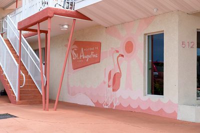 "Greetings from St. Augustine" Mural at The Local