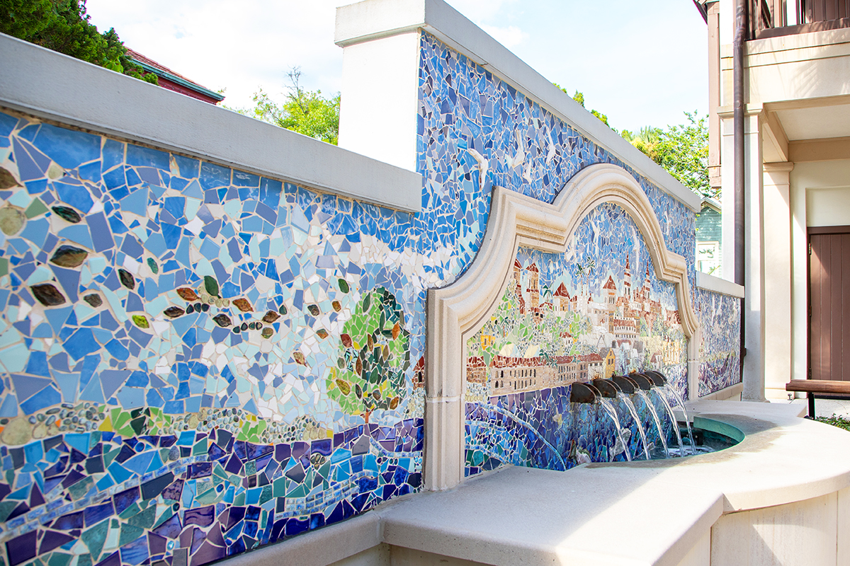 Gallery 3 - Flagler College Mosaic at Hanke Hall