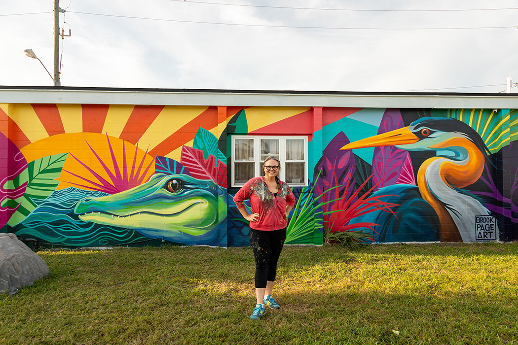 Gallery 3 - Our Wild Life - St. Augustine Beach Pier Mural