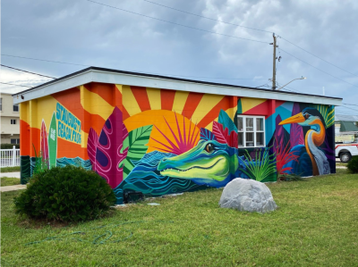 Our Wild Life - St. Augustine Beach Pier Mural