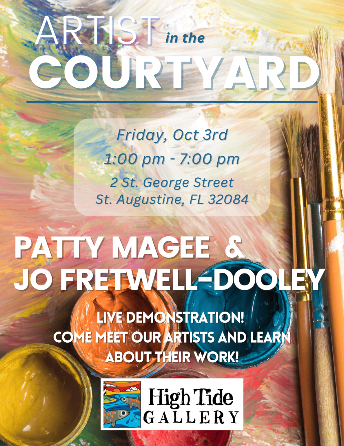 Gallery 1 - First Friday Art Walk and Artist in the Courtyard ~ Oct 3