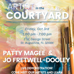 Gallery 1 - First Friday Art Walk and Artist in the Courtyard ~ Oct 3