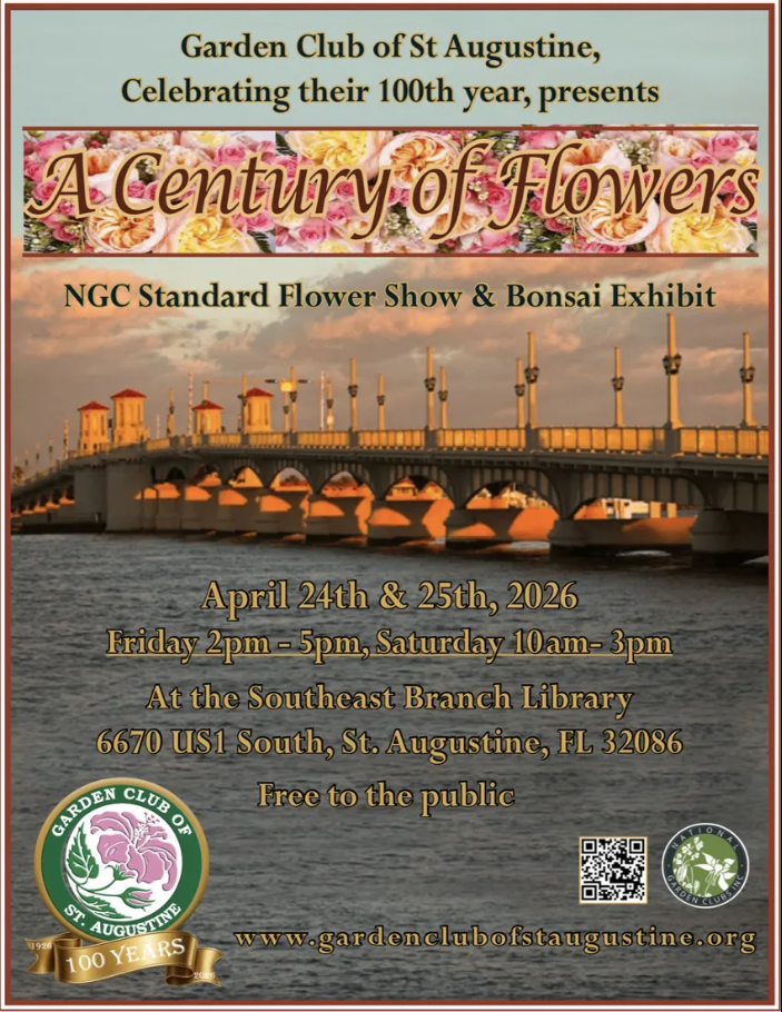 Gallery 1 - St. Augustine Lions Bridge with text about the event. All content can be found in the event description.