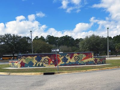 Solomon Calhoun Community Center Mosaic Wall