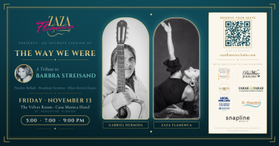 “The Way We Were” A Streisand Tribute by ZaZa Flamenca Quartet